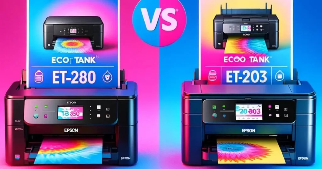 Main Difference Between Epson 2800 and 2803