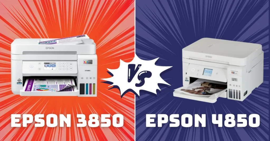 What is the Difference Between Epson 3850 and 4850