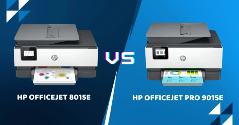 HP Officejet 8015e vs HP Officejet Pro 9015e Specs